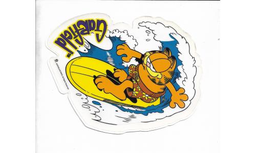 Adesivo Garfield Surfista